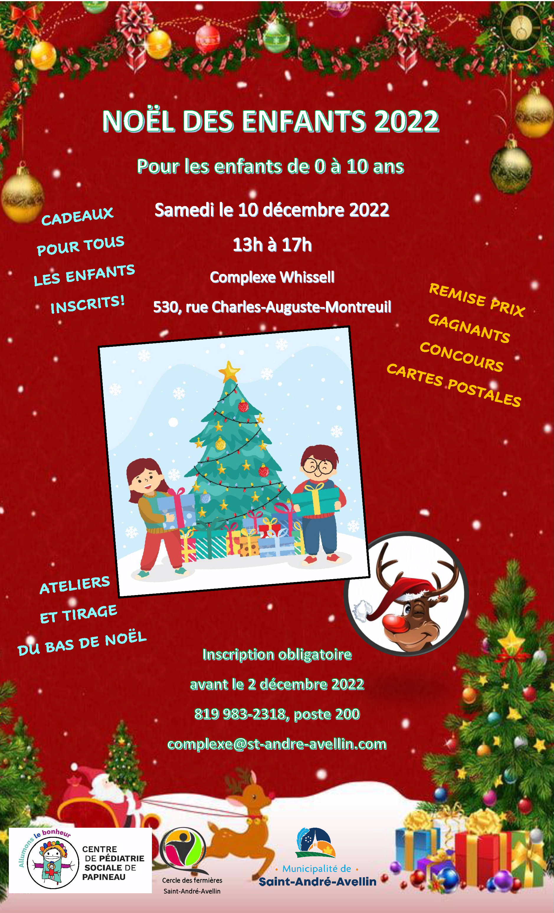 NOËL DES ENFANTS Municipalité de SaintAndréAvellin